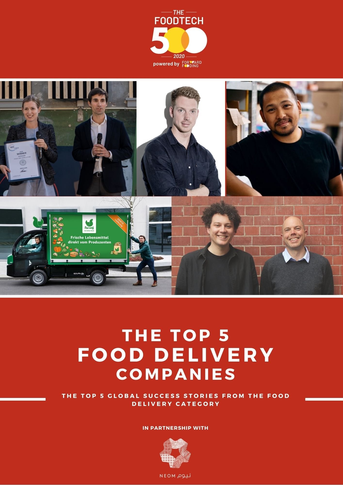 2020 FoodTech 500 Top 5 Food Delivery